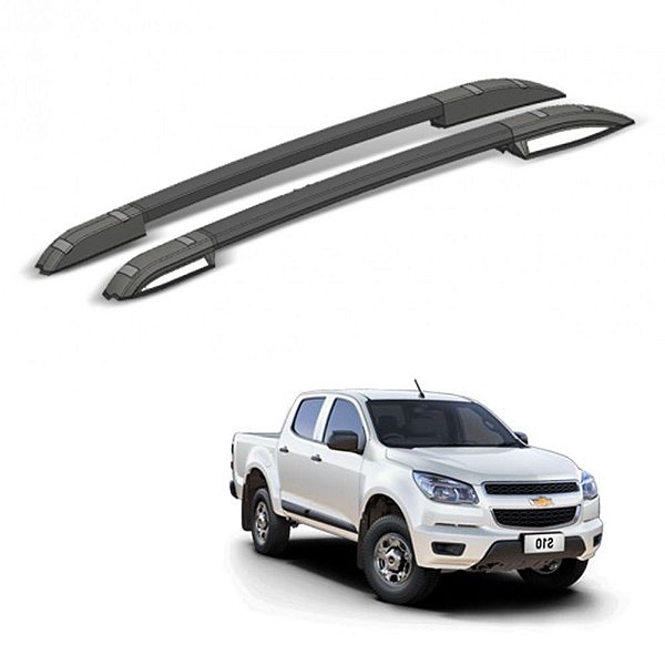 Rack Teto Longarina S10 2012 2013 2014 2015 2016 Alumínio PT