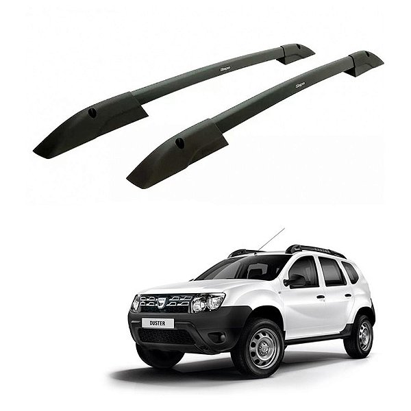 Longarina Duster 2012 Em Diante Preto Bepo 1710mm