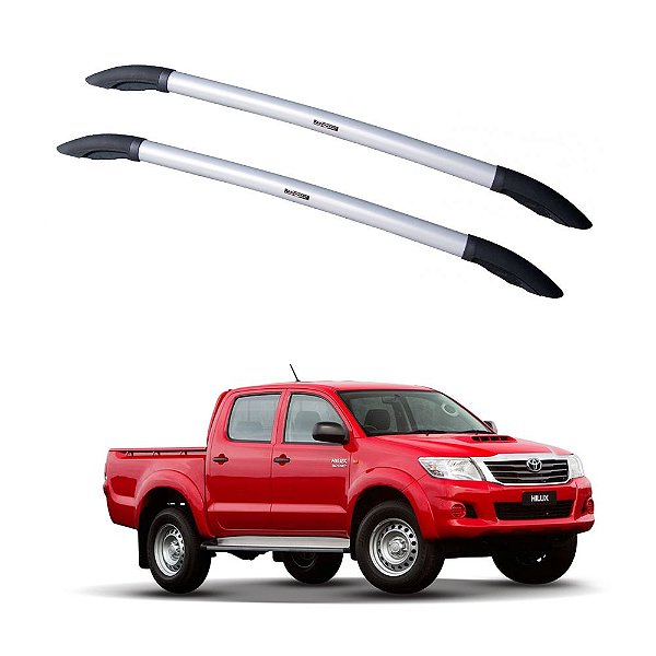 Longarina Hilux 2006 Até 2015 Alumínio Prata Bepo