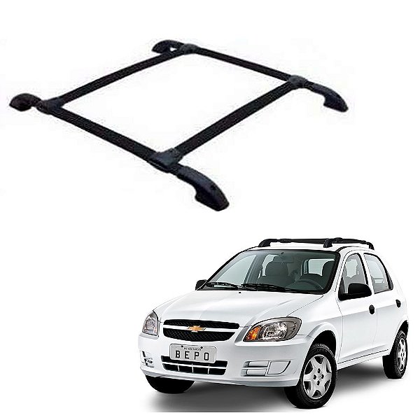 Bagageiro Palio 1996 1997 1998 1999 2000 2001 Alumínio Preto