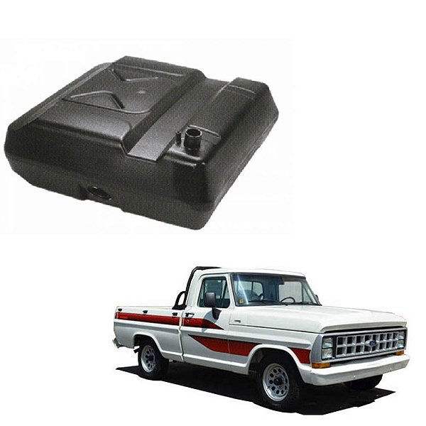 Tanque Ford F-1000 1976 Até 1991 Plástico 88 Litros
