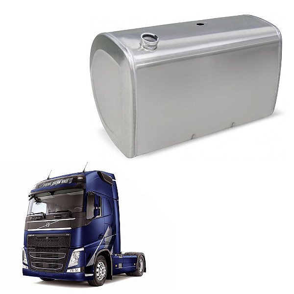 Tanque Combustível Volvo Fh Alumínio "D" 490 Litros