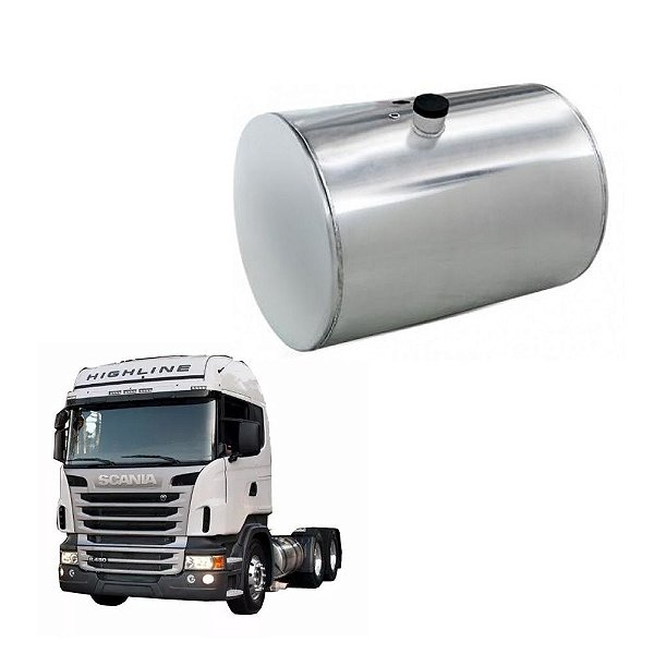 Tanque Combustível Scania S4 S5 S6 Ntg P G R - 400 Lts Alum.
