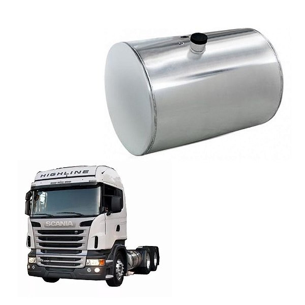 Tanque Combustível Scania S4 S5 S6 Ntg P G R - 330 Lts Alum.