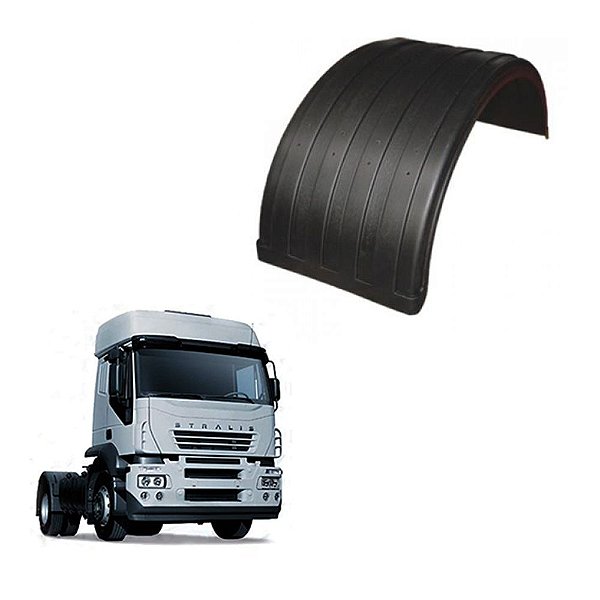 Paralama Traseiro Iveco Stralis / Ford Cargo - Plástico