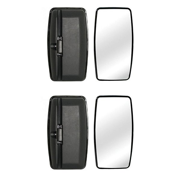 Espelho Retrovisor Ford Cargo 712 / 814 Avulso Plano Par