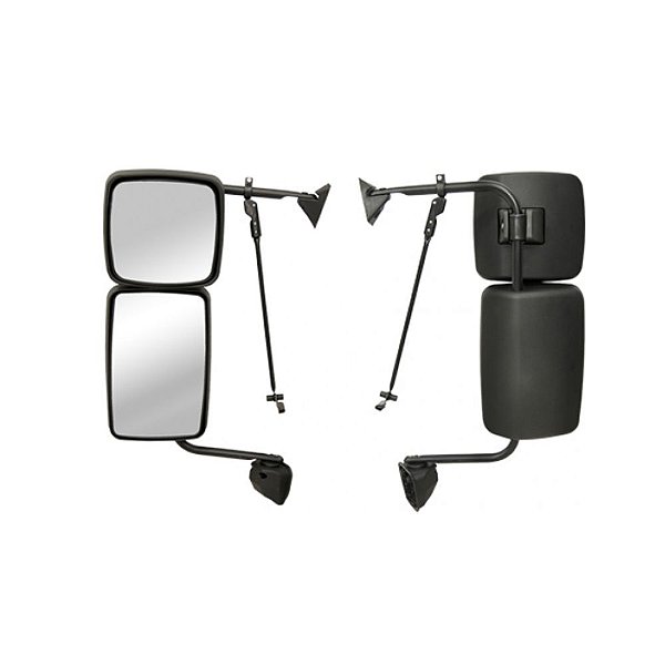 Retrovisor Ford Cargo 2013 2014 2015 Completo Convexo - Le