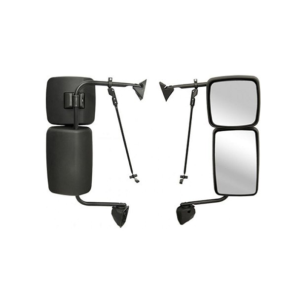 Retrovisor Ford Cargo 2013 2014 2015 Completo Convexo - Ld