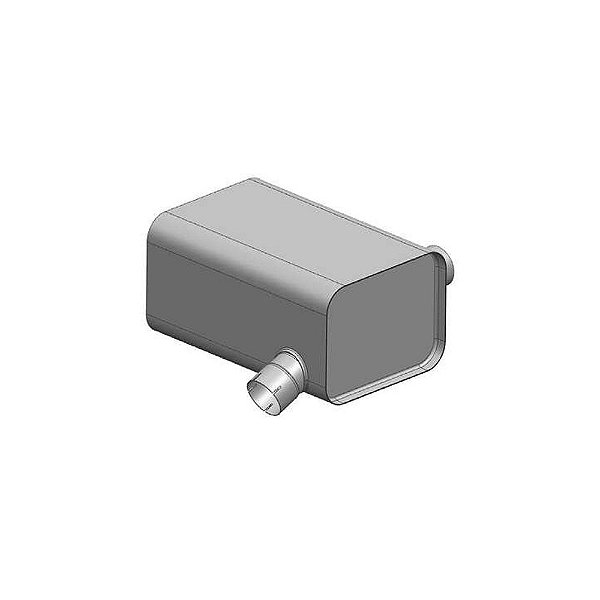 Silencioso Mb O500 Urbano Com Lã De Vidro 4.5 Polegadas