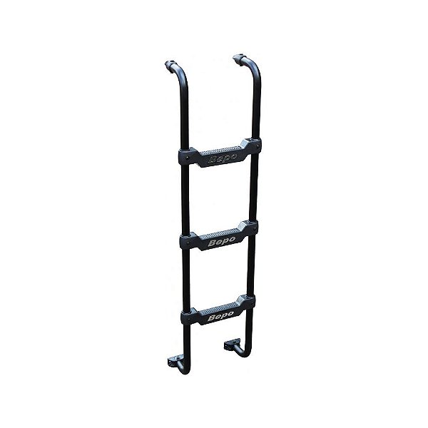 Escada Traseira Mb 1938s 4 Degraus Preto 1430mm