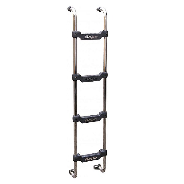 Escada Traseira Scania Cabine R Highline 4 Degraus Cromado