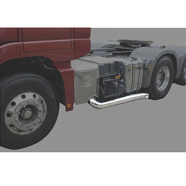 Ponteira Escapamento Actros 2016 em diante Cromado 5 pol