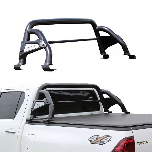 Santo Antônio Hilux 2016 2017 2018 2019 Com Grade Preto Cd