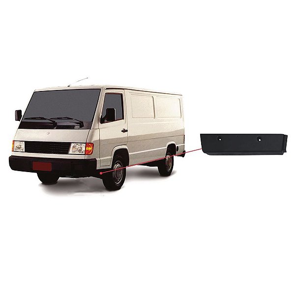 Ponteira Parachoque Mb 180 Lado Direito Fibra 6318850525