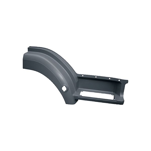 Paralama Mb Axor 2831 Lado Direito Fibra Cinza 9446660701