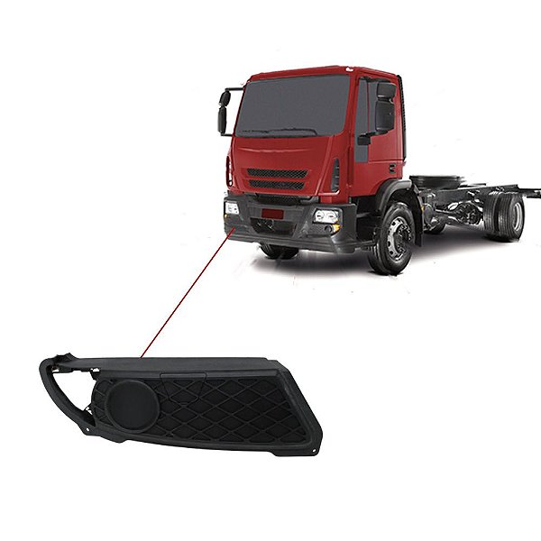Moldura Farolete Iveco Tector Lado Direito 5801393926