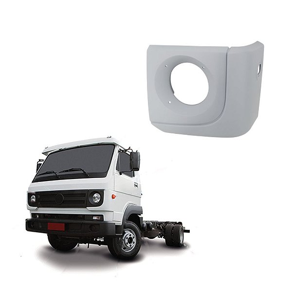 Moldura Farol Vw 8160 Delivery Le Plástico 2p0853207a
