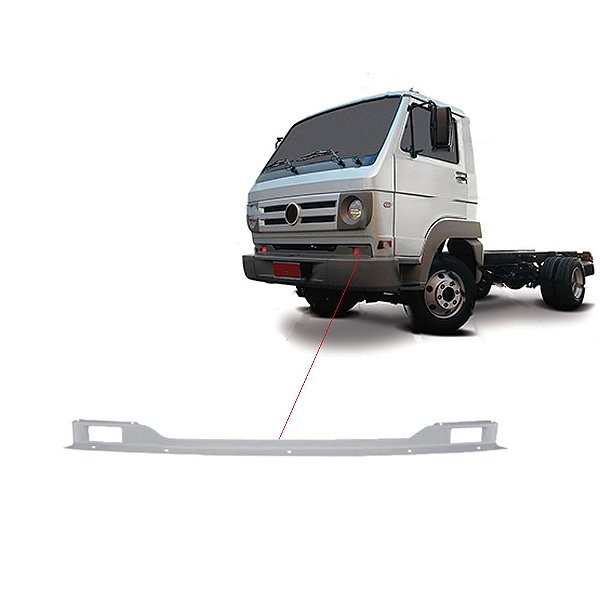 Cobertura Parachoque Vw 8150 Fibra Sem Pintura 2p0807233