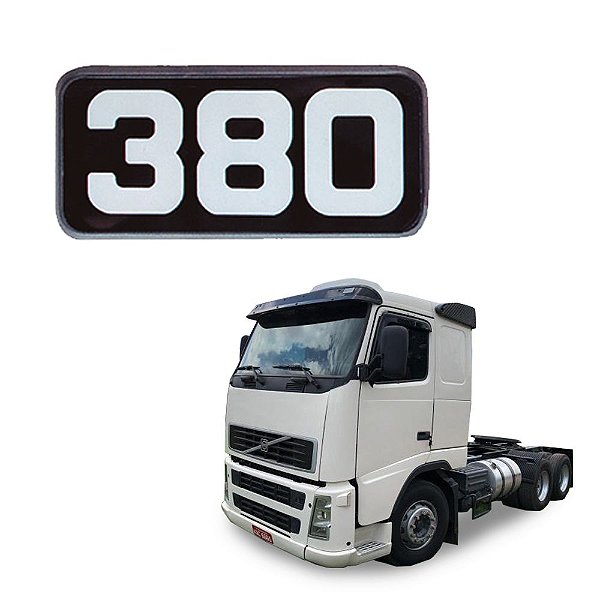 Emblema Lateral Volvo 380