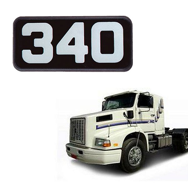 Emblema Lateral Volvo 340