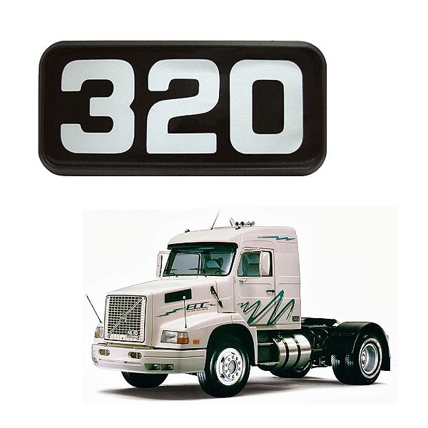 Emblema Lateral Volvo 320