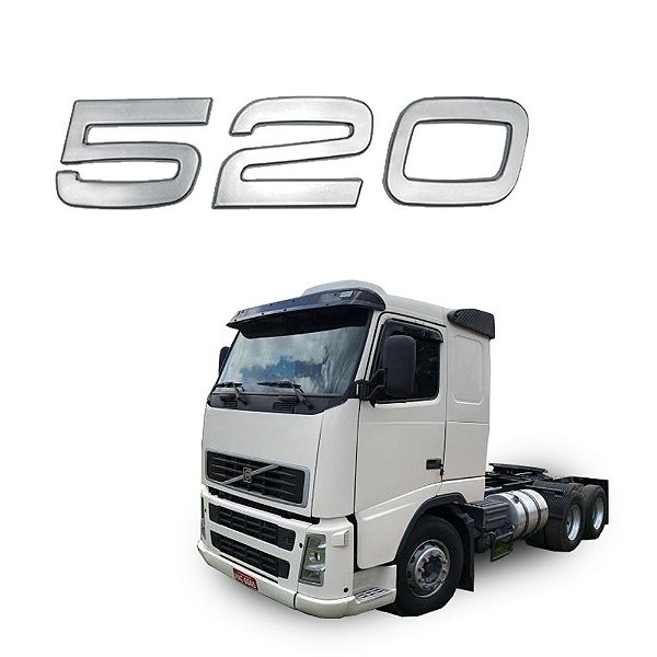 Letreiro 520 Volvo FH 2004 até 2009 codigo 20551277