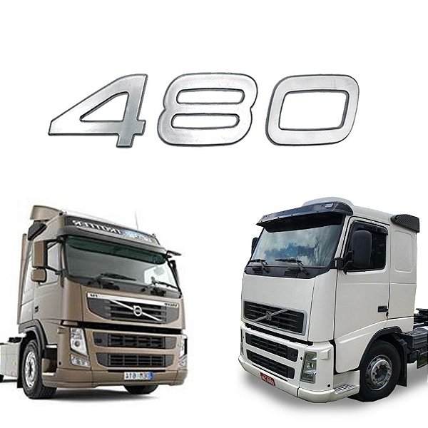 Letreiro 480 Volvo FH FM 2004 até 2009
