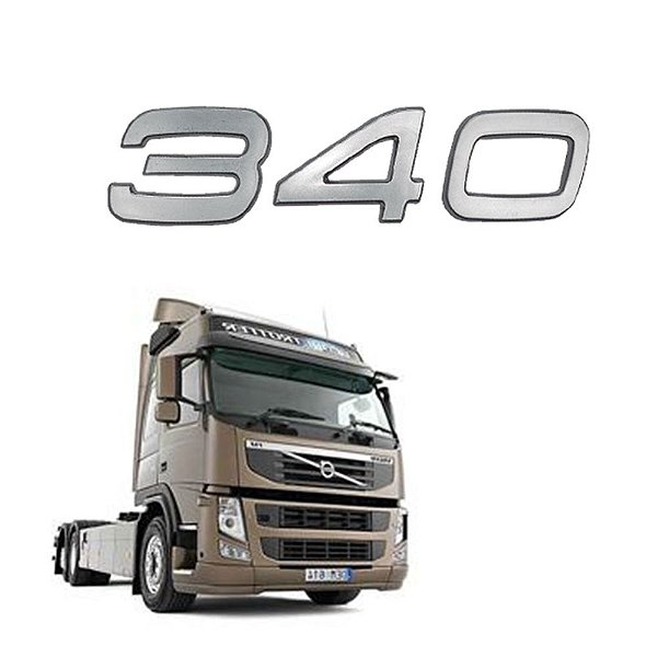Letreiro 340 Volvo FM 2004 até 2009 codigo 20360286