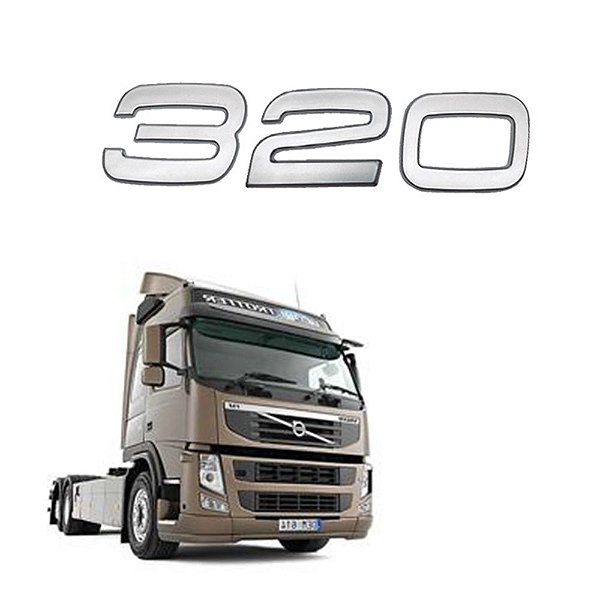 Letreiro 320 Volvo FM 2004 até 2009 codigo 20360288