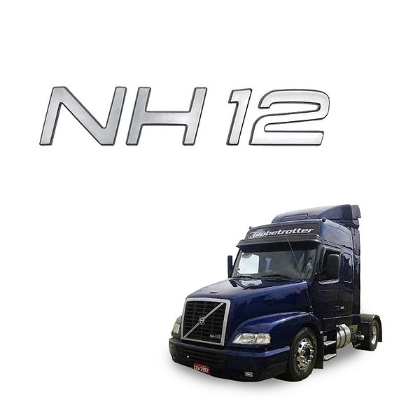 Letreiro Volvo NH 12 2004 até 2009 codigo 20486640
