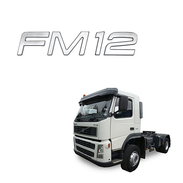 Letreiro Volvo FM 12 2004 até 2009 codigo 20360072