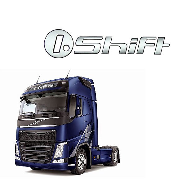 Letreiro I.SHIFT Volvo FH 2010 em diante