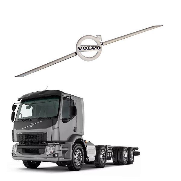 Emblema Transversal Volvo VM 2014 em diante Pintado