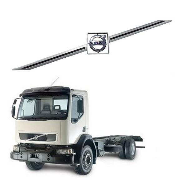 Emblema Transversal Volvo VM 2004 até 2009 Pintado