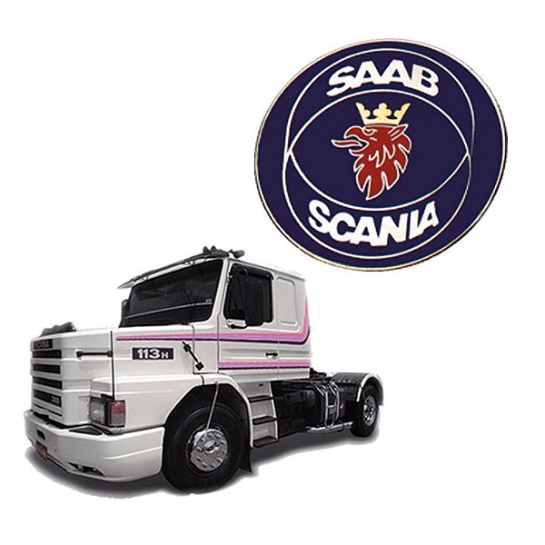 Emblema Galo Capô Scania 112 codigo 1382795