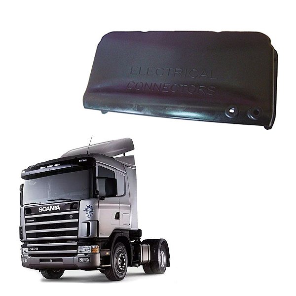 Tampa Superior Scania S4 Da Caixa de Fiação e Conectores