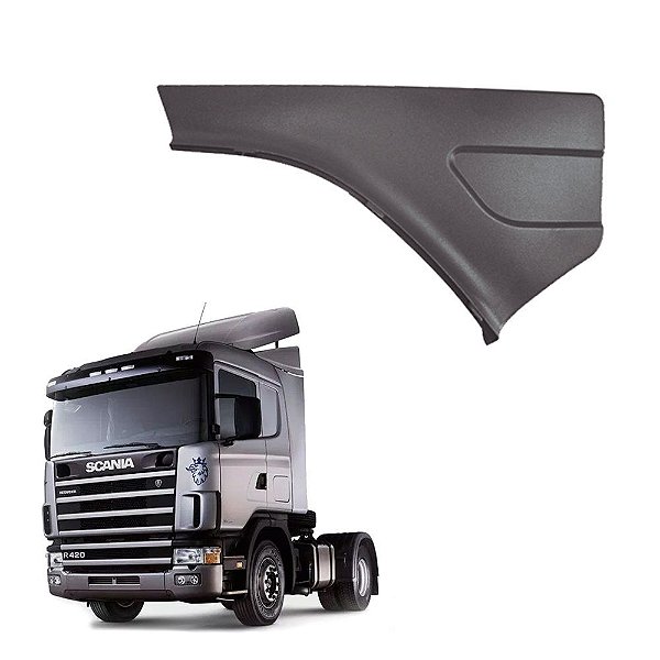 Acabamento Superior Paralama Scania S4 R Lado Esquerdo