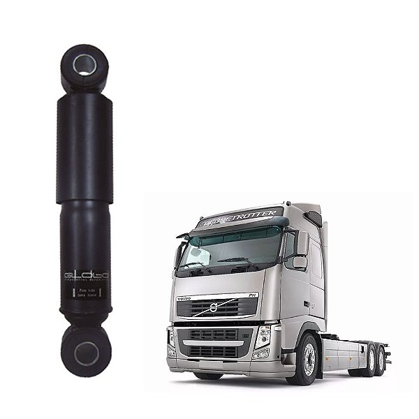 Amortecedor Transversal Volvo FH Traseiro até 2015