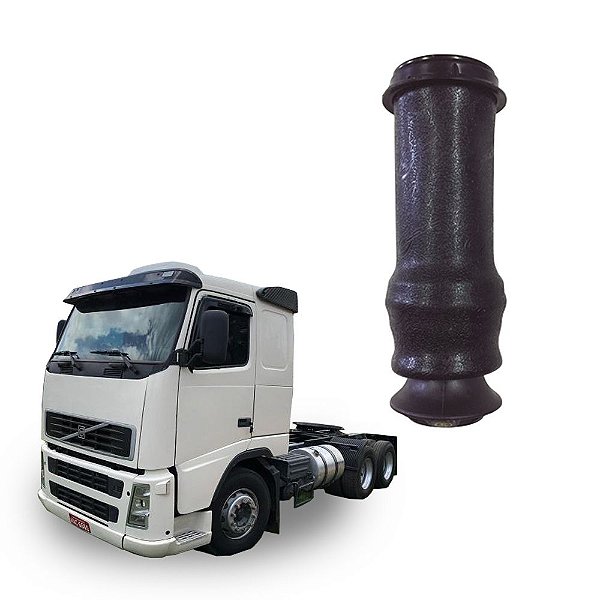 Bolsa Pneumática Volvo FH Traseira 2004 até 2009 Haste Ø14