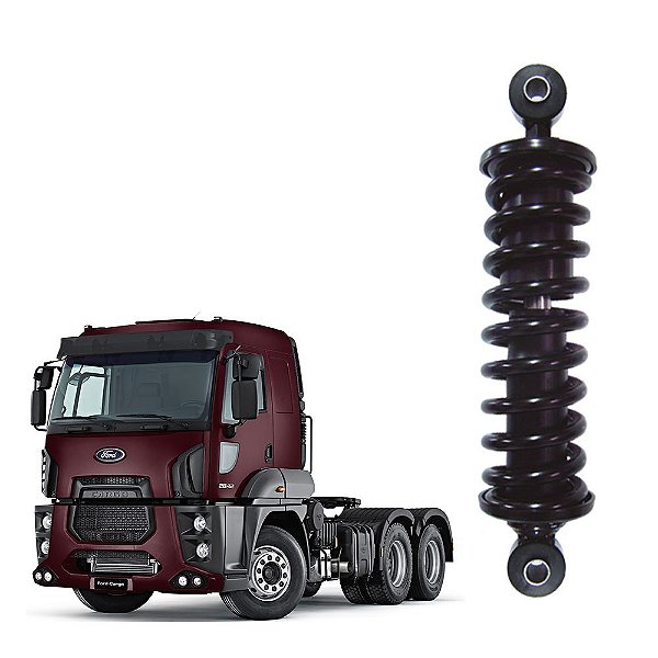 Kit suspensão Ford Cargo traseiro Cabine Extra Pesada 2242
