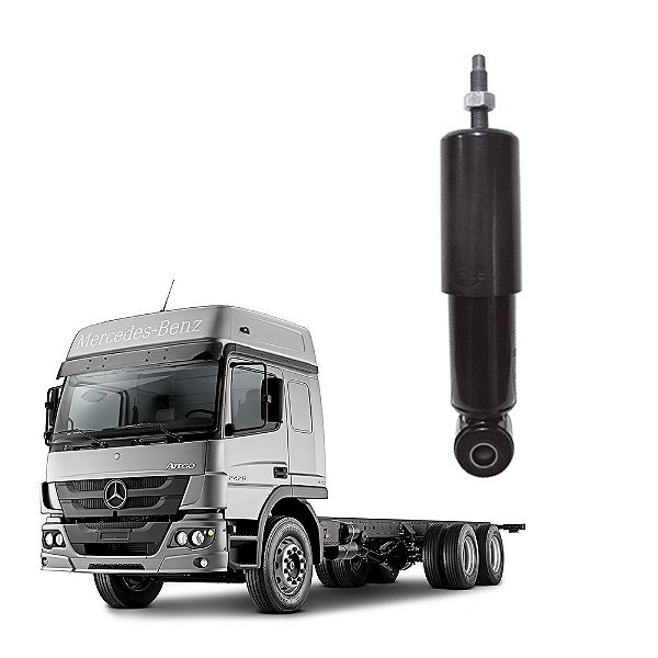 suspensão Amortecedor Mercedes Atego Dianteiro até 2012