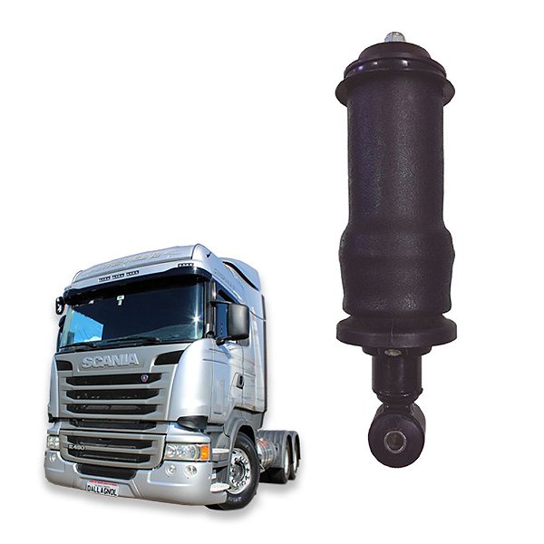 Kit Completo Bolsa Scania Streamline Traseiro 2012 em diante