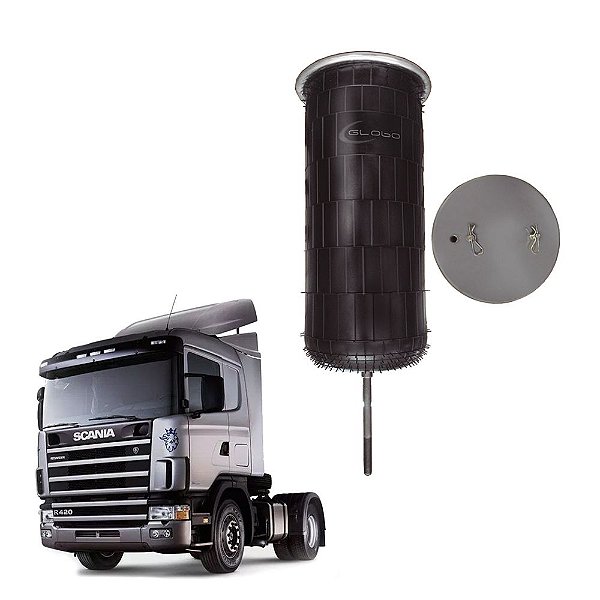 Suspensão Pneumática Eixo Scania Eixo Sem Base até 2009