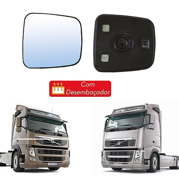 Vidro Auxiliar Retrovisor do Volvo FH/FM 2010 até 2015 LD LE