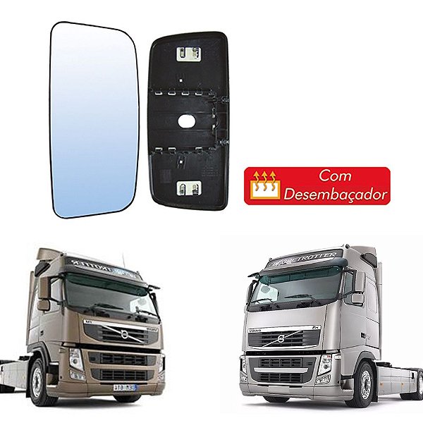 Vidro Principal Retrovisor FH FM 2010 até 2015 LD LE