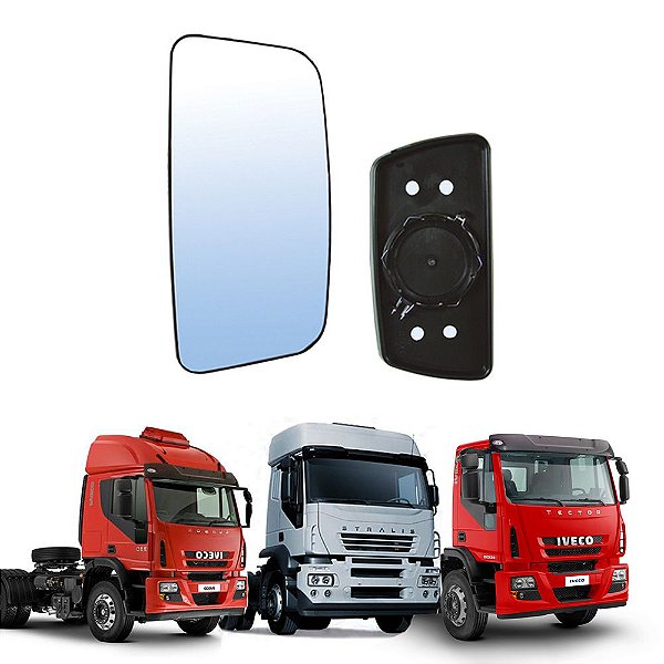 Vidro Com Base Retrovisor Iveco Stralis Cursor Tector LD/LE