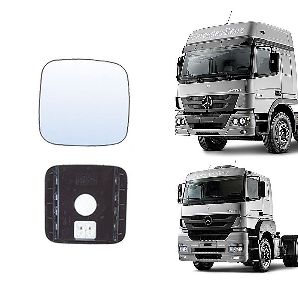 Vidro Auxiliar do Retrovisor Axor Atego LD LE