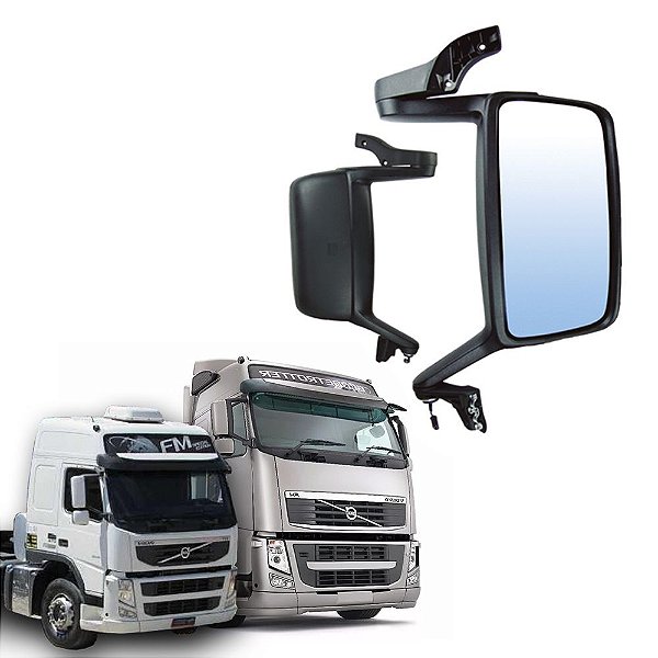 Retrovisor Sem Auxiliar Volvo FH e FM 2010 até 2015 LD