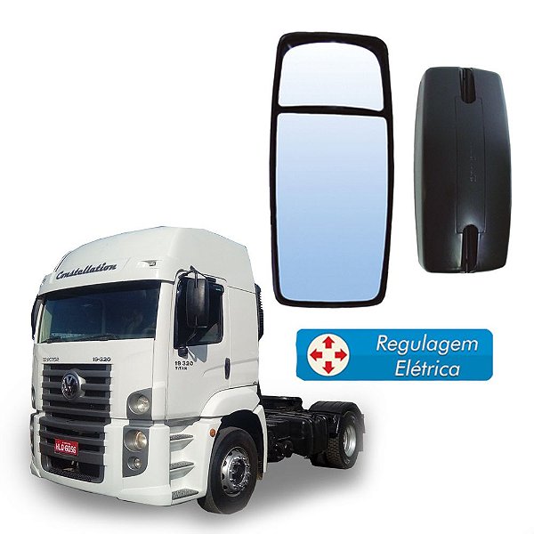 Retrovisor Bi-Partido Volkswagen Constellation S/ Braço