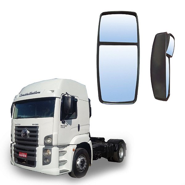Retrovisor Bi-Partido Volks Constellation S/ Braço >=2012 LE